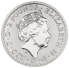 2023 1oz Silver Britannia Coin Queen Elizabeth II