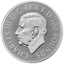 2024 Seymour Unicorn - Tudor Beasts 1oz Platinum Coin