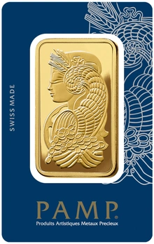 5 Tola Gold Bar PAMP Lady Fortuna