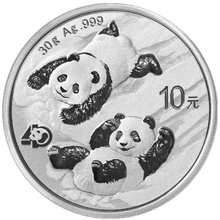 2022 30g Chinese Panda Silver Coin
