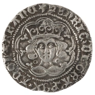 Silver Groat Fourpence Coin Henry VI Very Fine
