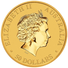 2018 1/2oz Australian Kangaroo Gold Nugget Coin