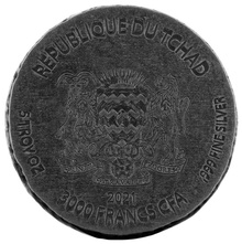 Egyptian Relics Anubis Silver Coin 5oz