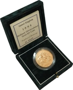 1994 Gold £5 Coin Brilliant Uncirculated Boxed