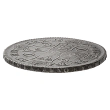 1673 Silver Half Crown Coin Charles II