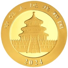 2024 1g Chinese Panda Gold Coin