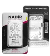 1oz Silver Bar Nadir Minted
