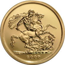 2009 Gold £5 Coin Brilliant Uncirculated Boxed