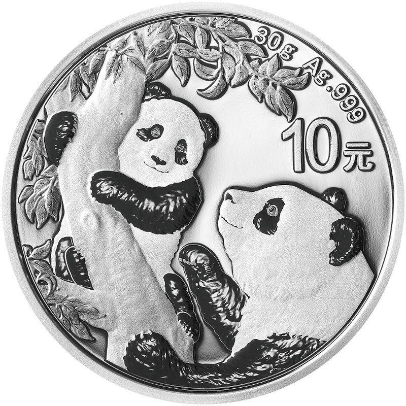 2021 30g Chinese Panda Silver Coin