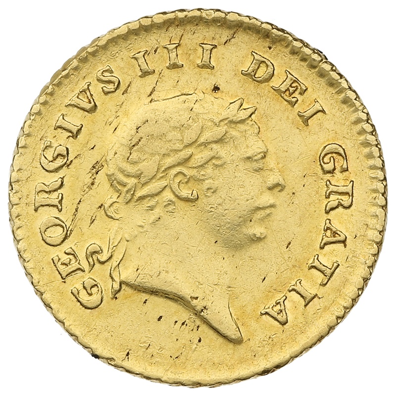 1810 1/3 Guinea Gold Coin George III