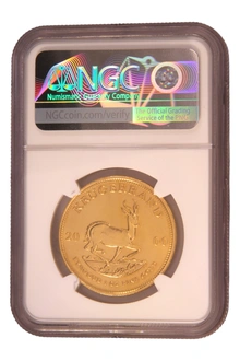 2000 Krugerrand Gold Coin 1oz NGC MS65