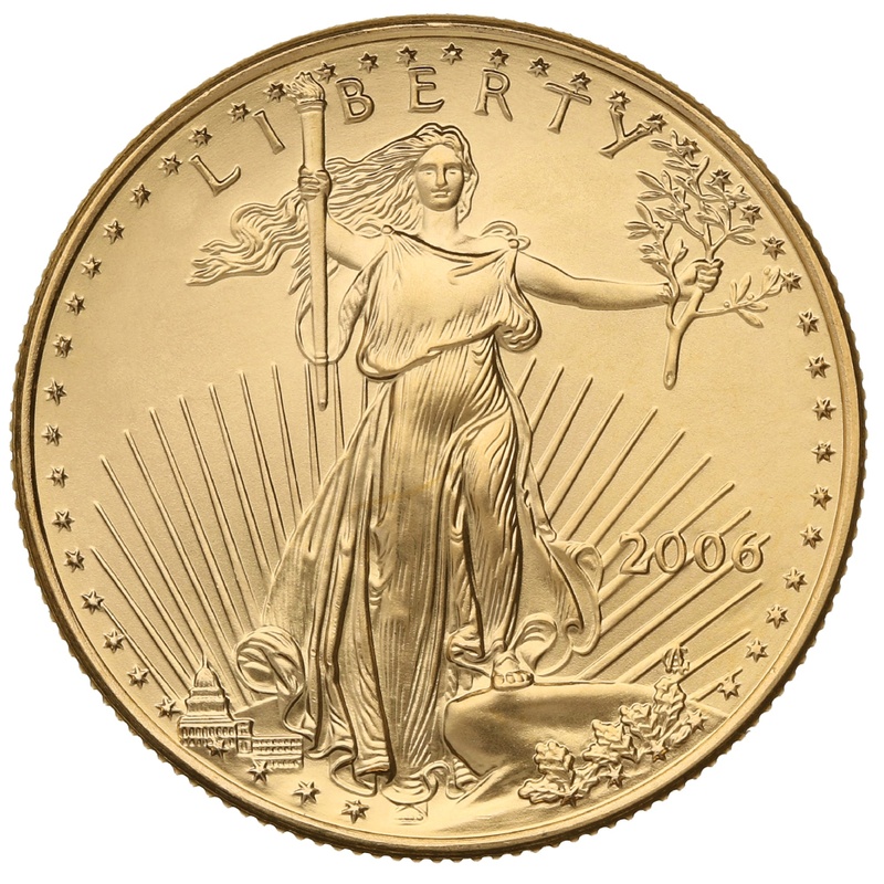 2006 1/2oz American Eagle Gold Coin NGC MS69