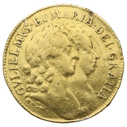 1689 Gold Guinea Coin William & Mary