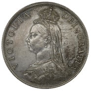 1887 Queen Victoria Silver Florin - Extremely Fine