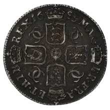 1683 Silver Sixpence Coin Charles II