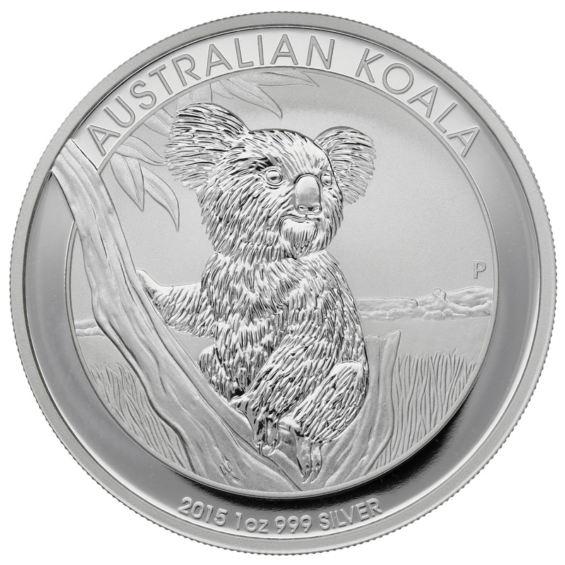 2015 1oz Silver Australian Koala