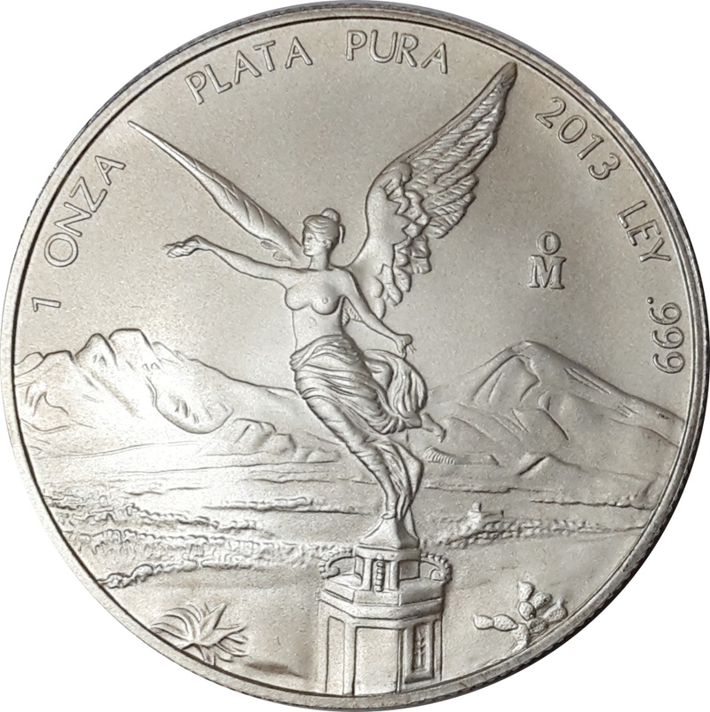 2013 Mexican Libertad Silver Coin 1oz