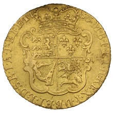 1786 George III Gold Half Guinea