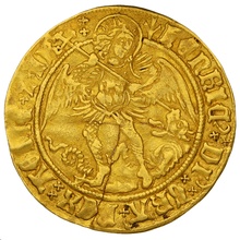 1505-9 Henry VII Hammered Gold Angel