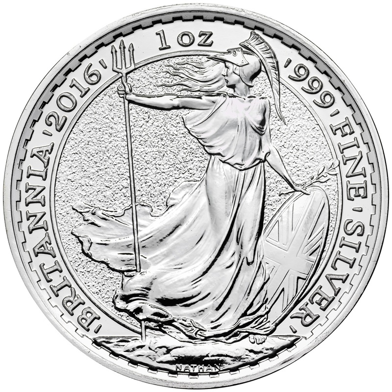 2016 1oz Britannia Silver Coin