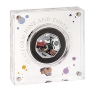 2022 25th Anniversary of Harry Potter - Hogwarts Express Fifty Pence Proof Silver Coin Boxed