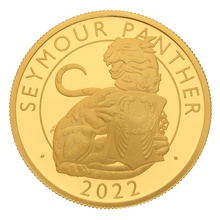 2022 Seymour Panther Gold Coin Tudor Beasts 1oz Proof Boxed