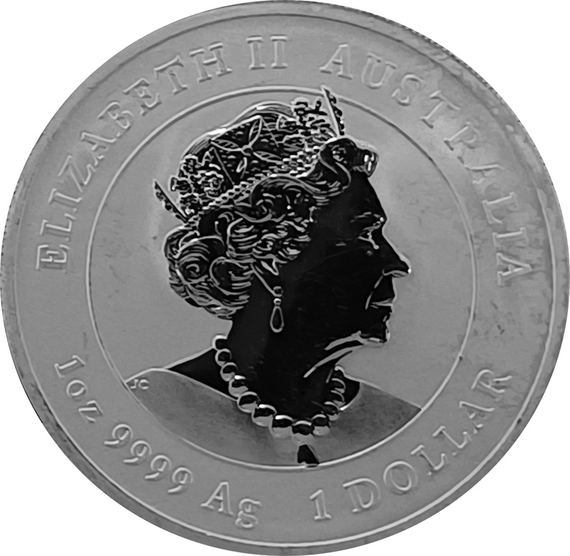 Second Hand 1oz Silver Perth Mint Lunar Series