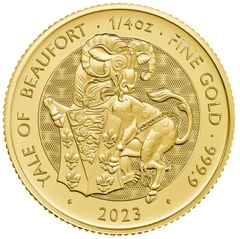 Gold Tudor Beasts