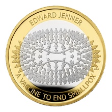2023 £2 Proof Edward Jenner Silver Coin Boxed