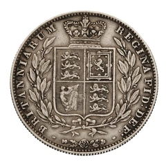 1849 Victoria Silver Halfcrown