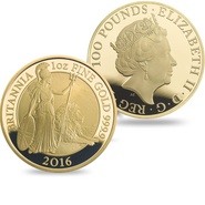 2016 Proof Gold Britannia Coin 1oz