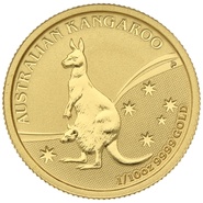 2009 1/10oz Australian Kangaroo Gold Nugget Coin