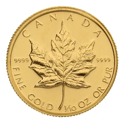1982 1/10oz Canadian Maple Leaf Gold Coin