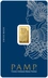 2.5g Gold Bar PAMP Lady Fortuna Minted