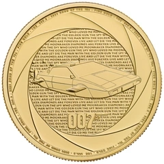 Six Decades of 007 James Bond Gold Coins