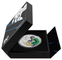 2023 The Riddler DC Villains 1oz Proof Silver Coin Boxed