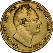 1834 Gold Sovereign