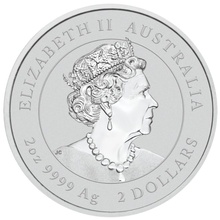 2022 Year of the Tiger Silver Coin 2oz Perth Mint Australian Lunar Series