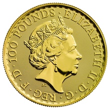 2017 Gold Britannia Coin 30th Anniversary 1oz