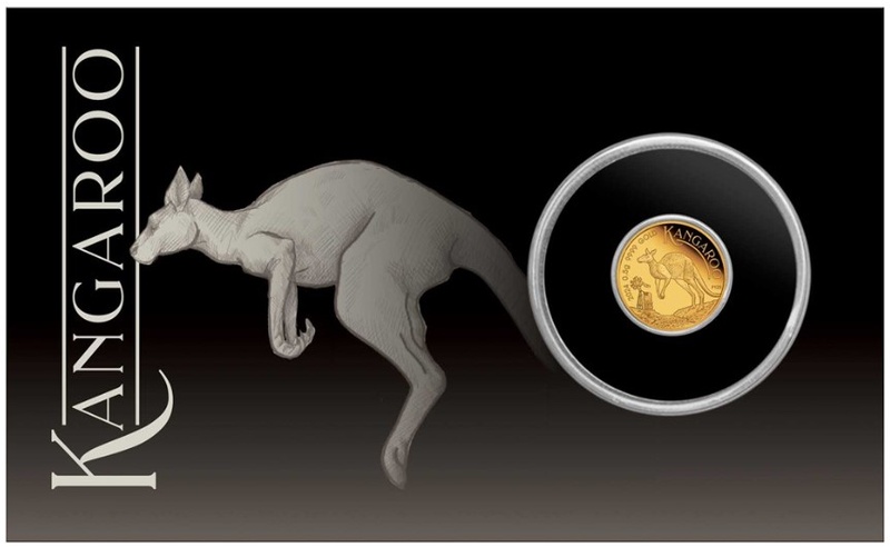 2024 0.5g Australian Mini Roo Proof Gold Coin