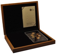 2008 UK Coinage, Emblems, Gold Proof Collection Boxed