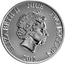 2018 1oz Star Wars Silver Coin Stormtrooper