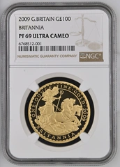 2009 Proof Gold Britannia Coin 1oz NGC PF69