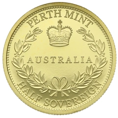 2016 Australian Gold Proof Half Sovereign - Elizabeth II Old Head