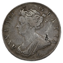 1707 E Queen Anne Halfcrown