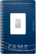 PAMP Lady Fortuna 1 Gram Platinum Bar Minted