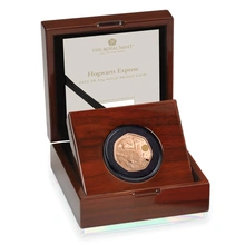 2022 Proof 50p 25th Anniversary of Harry Potter Gold Coin The Hogwarts Express Boxed