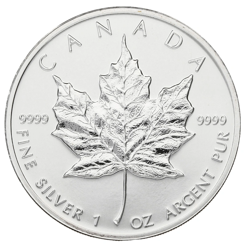 1997 Canadian Silver Maple Leaf Coin 1oz