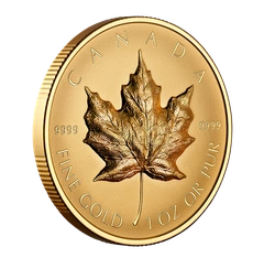 2022 1oz Ultra High Relief Canadian Maple Leaf Gold Coin Boxed