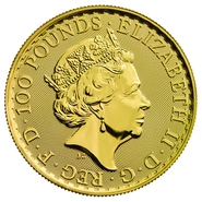 2017 Gold Britannia Coin 30th Anniversary 1oz